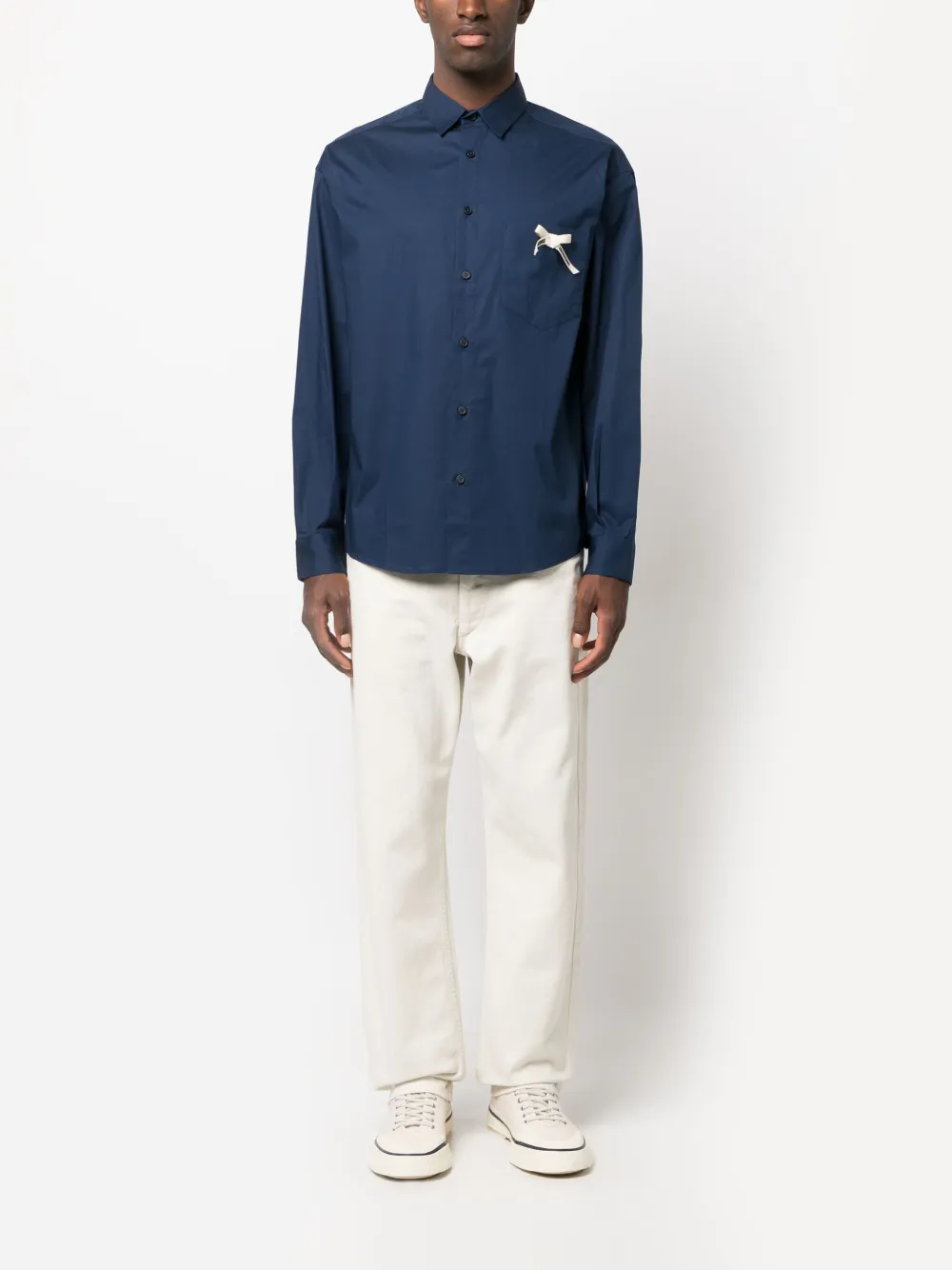 Jacquemus Katoenen overhemd - Blauw
