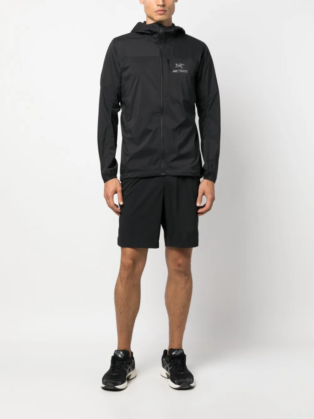 Arc'teryx Squamisgh jack met capuchon - Zwart