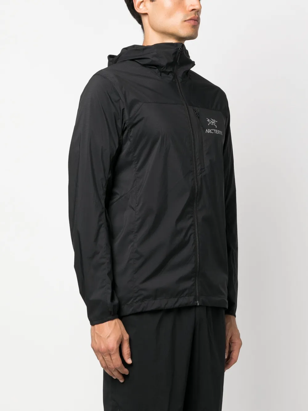 Arc'teryx Squamisgh jack met capuchon Zwart