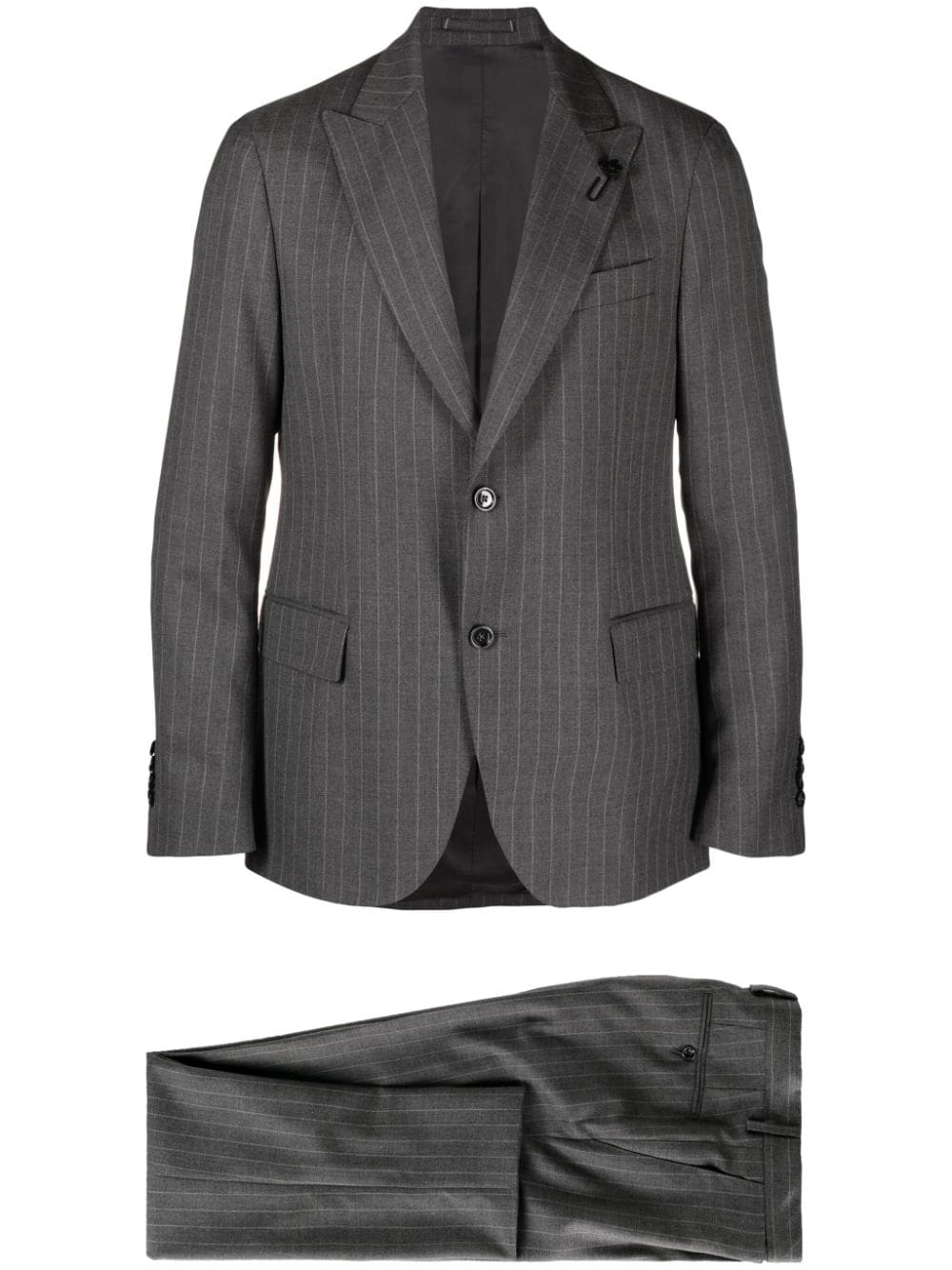 Lardini pinstripe-pattern single-breasted Suit - Farfetch