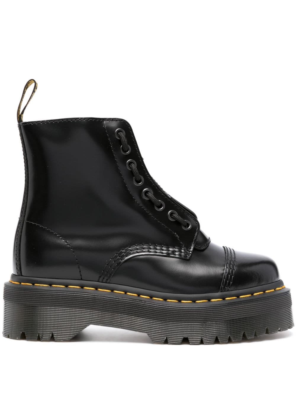 Dr. Martens Sinclair zip-up leather boots - Nero