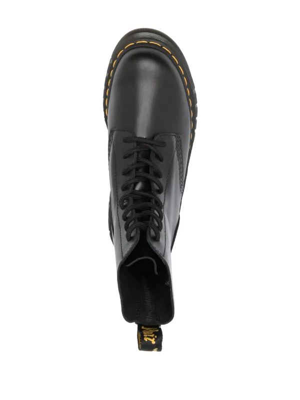 Dr. Martens Bota Audrick 8-Eye Lux | Preto | FARFETCH BR Dr. Martens Bota Audrick 8-Eye Lux | Preto | FARFETCH BR