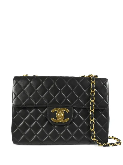 HOT SALE CHANEL 1997 Jumbo Classic Flap shoulder bag Women