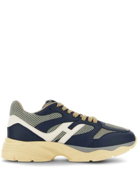 Hogan panelled leather sneakers
