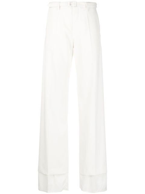 MM6 Maison Margiela high-waisted flared trousers Women