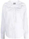 MOSCHINO JEANS button up cotton shirt - White