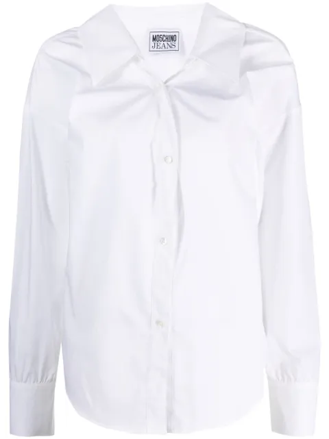 MOSCHINO JEANS button up cotton  shirt