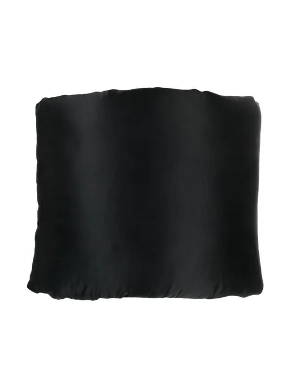 Rick Owens Padded Silk Scarf in Black