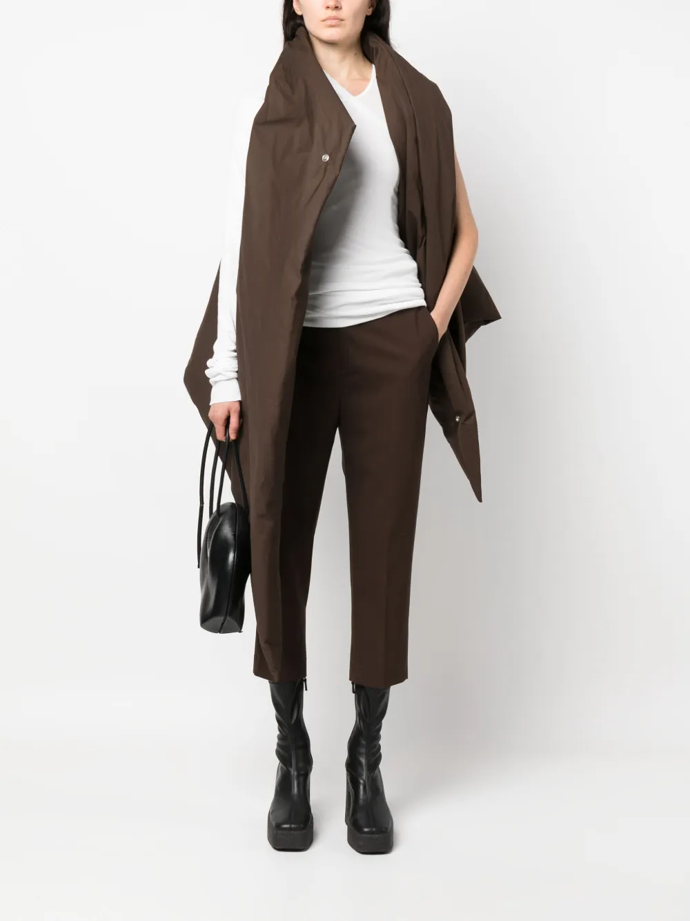 Rick Owens Straight broek - Bruin