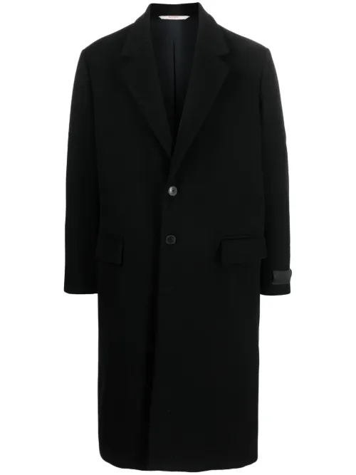 Manteau à simple boutonnage - Valentino Garavani - Modalova