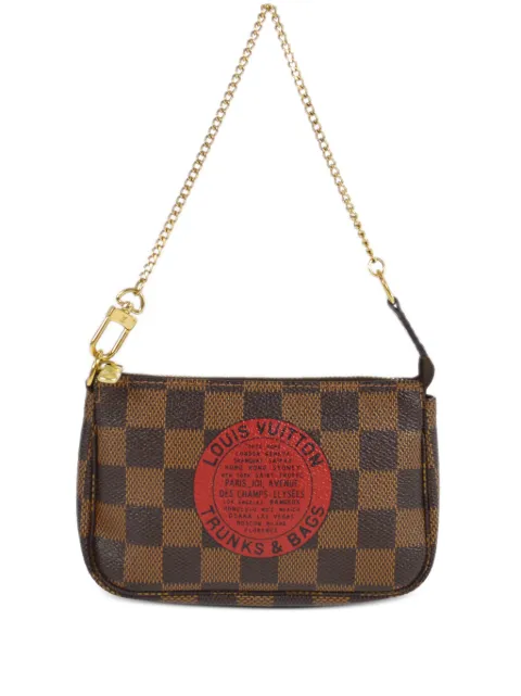 Louis Vuitton Pre-Owned 2008 Damier Ebene Trunk Pochette Accessoires handbag WOMEN