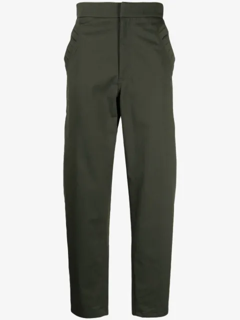 Ferrari colour-block-detail tapered trousers