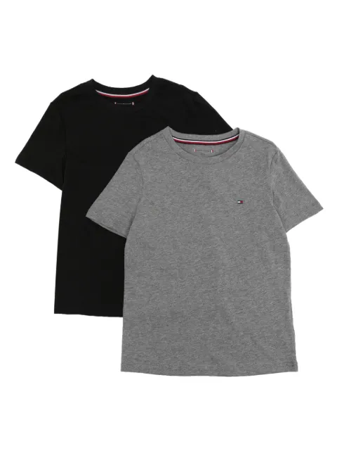 Tommy Hilfiger Junior pack de dos playeras con logo bordado