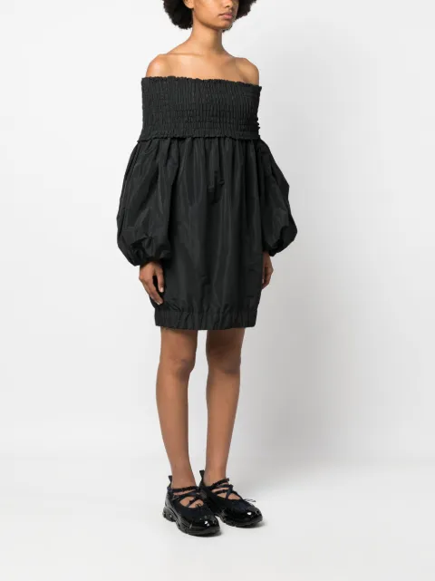 Patou off-shoulder puff-sleeve dress DR1270011999B - 2