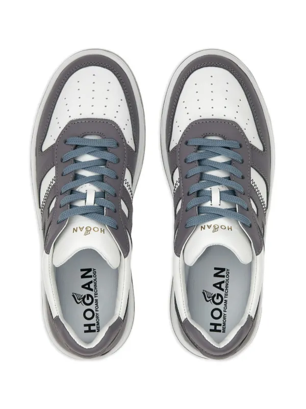 Hogan H630 Perforated low-top Sneakers | White | FARFETCH GR