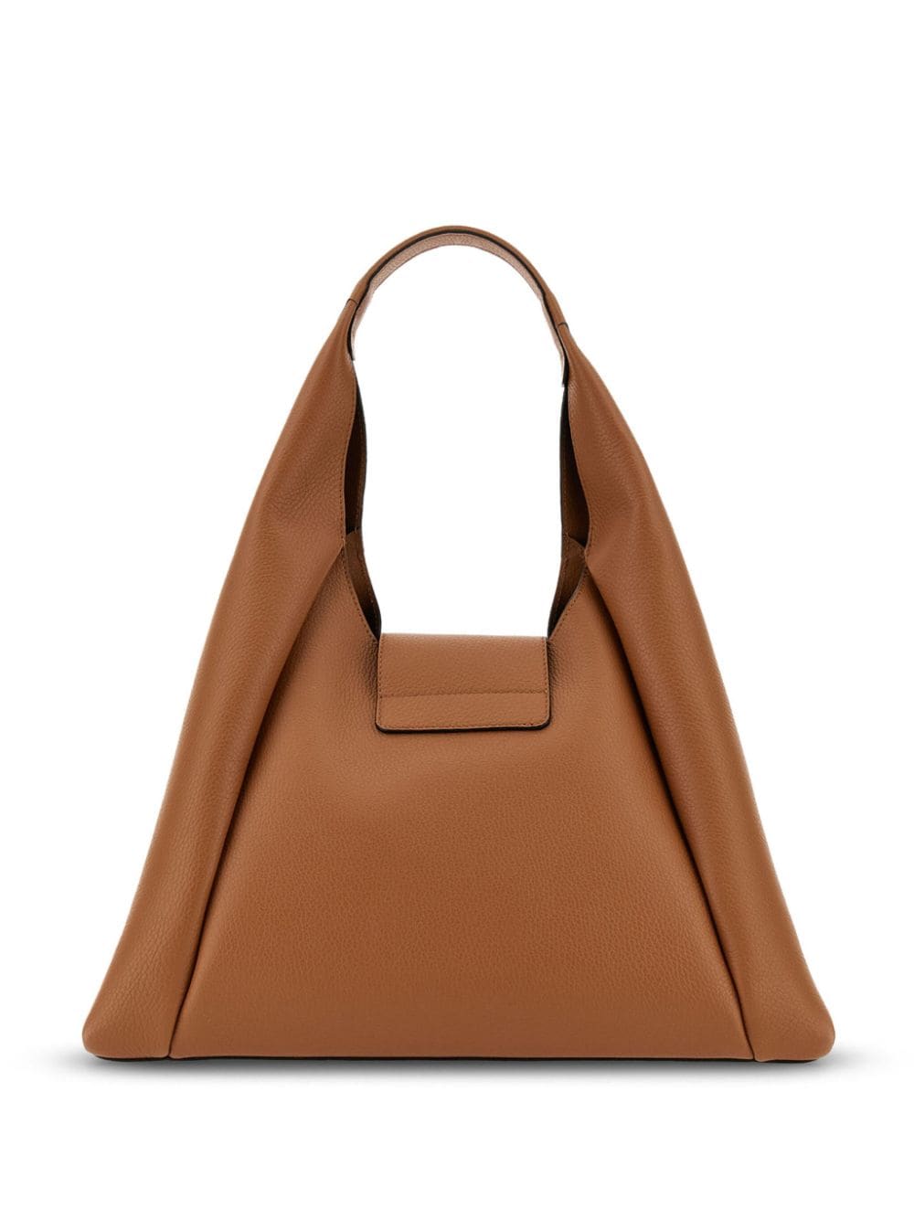 Shop Hogan H-bag Medium Leather Bag In Brown
