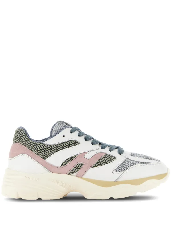 Hogan panelled sneakers online
