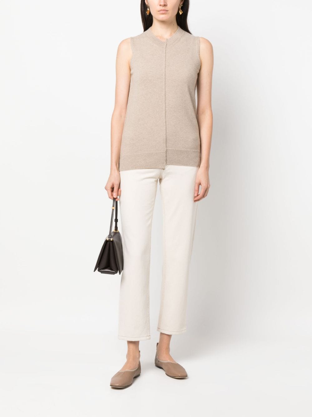 A.P.C. Cropped jeans - Beige