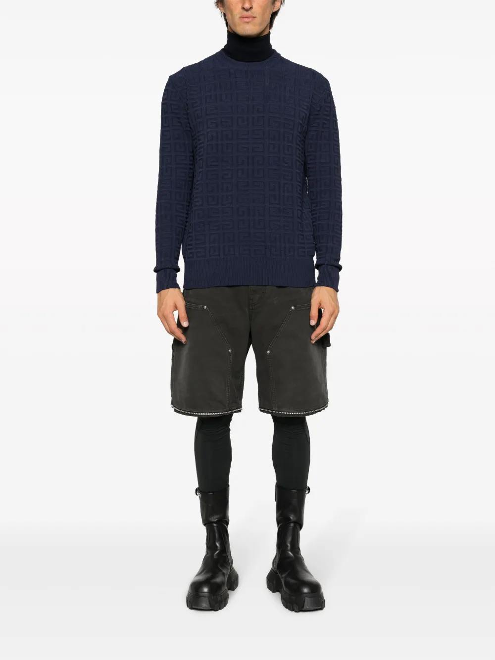 Cheap Givenchy zip-detailed straight-cut trousers Men