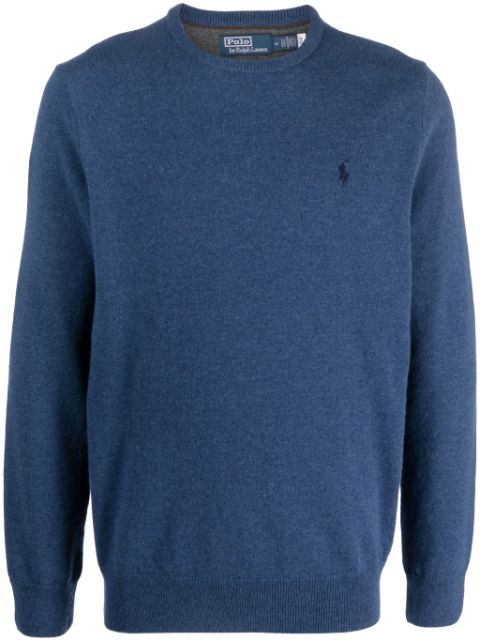 Polo Ralph Lauren Polo-Pony-embroidered wool jumper Men