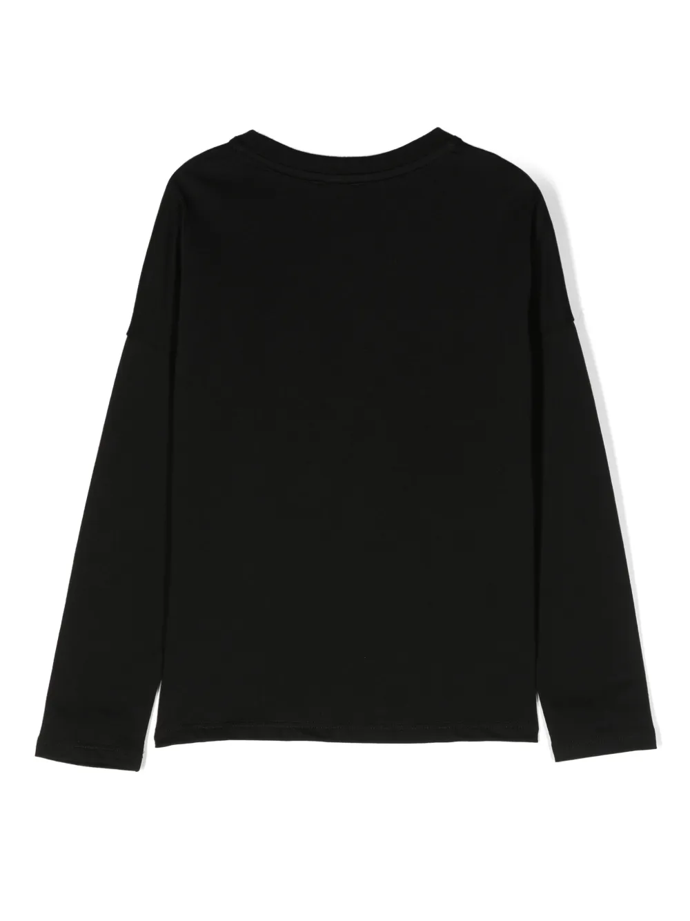 Chloé Kids T-shirt met geborduurd logo - Zwart