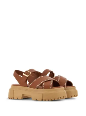 サンダル・ミュール HOGAN HXW6600FH50T5S081X Sandals Sandalo Piatto Extralight Hogan Sandals – Luxe Sliders Online – Farfetch