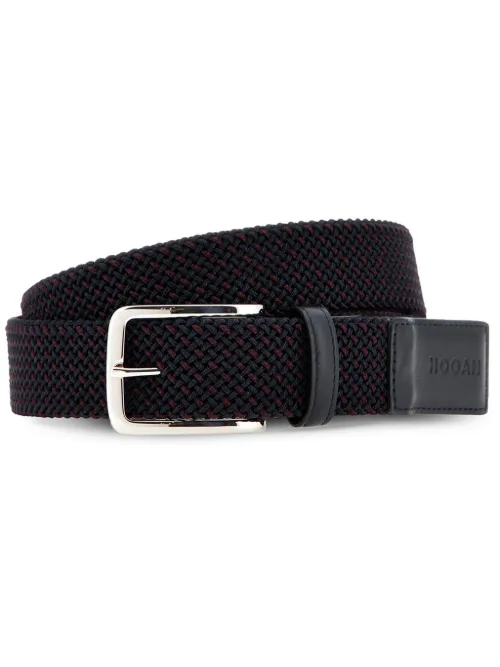 Ceinture en cuir tressé - Hogan - Modalova