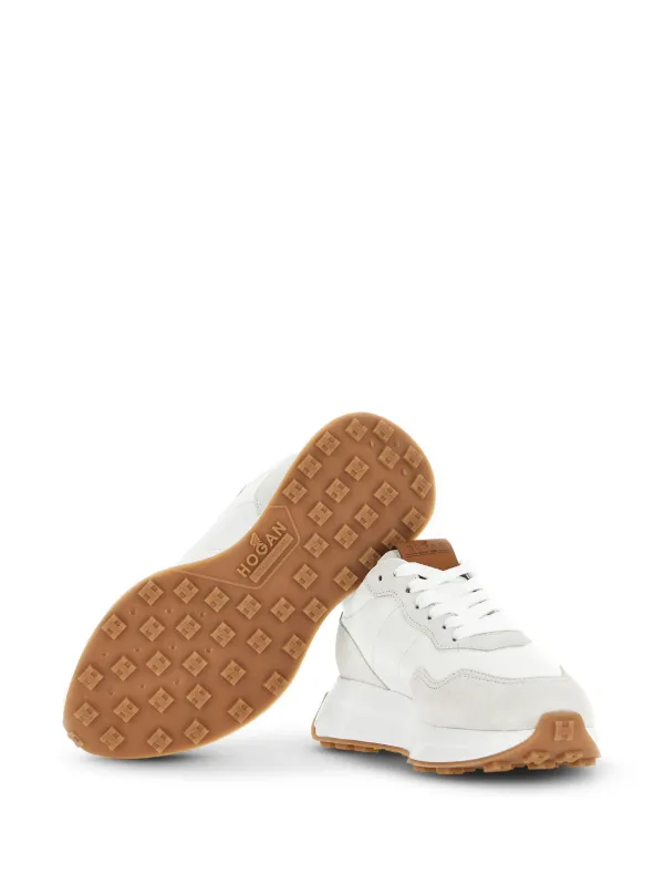 【送料&関税込】Hogan H641 Low-top Sneakers Sneakers Hogan H641 WHITE, BROWN for Woman