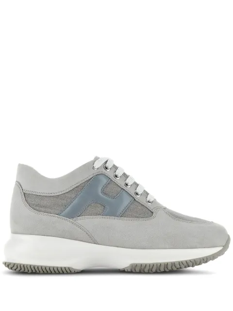 Hogan Interactive logo-embossed sneakers