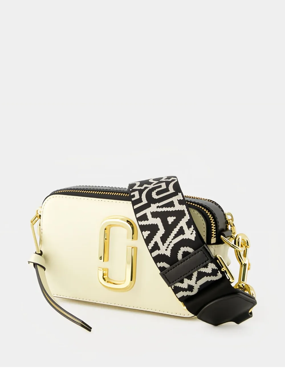 Marc Jacobs Snapshot schoudertas Beige