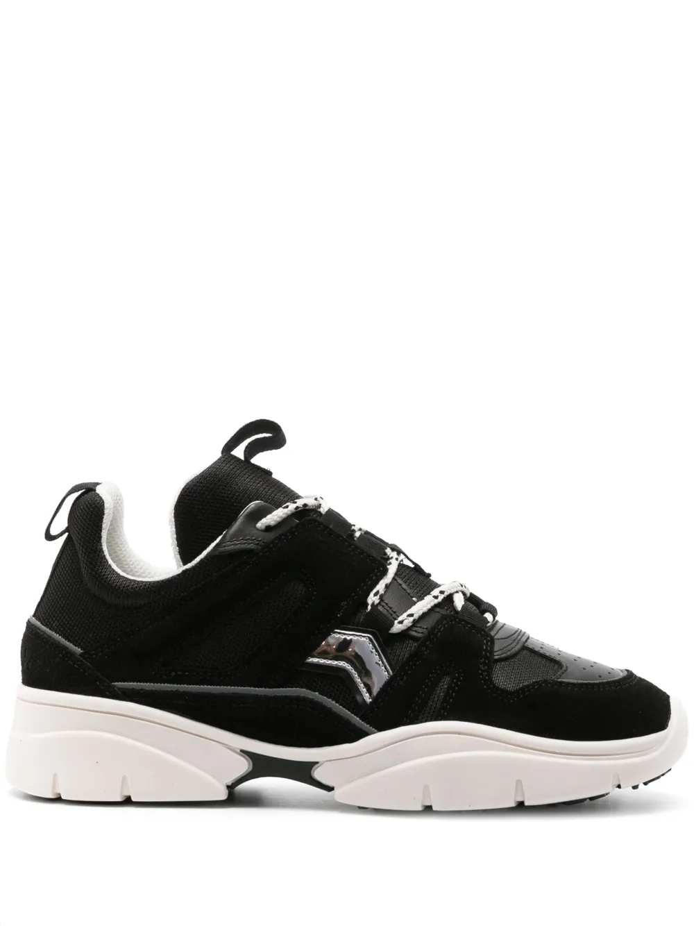 ISABEL MARANT Kindsay panelled sneakers Black