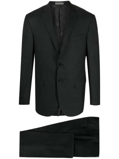 Corneliani single-breasted wool suit
