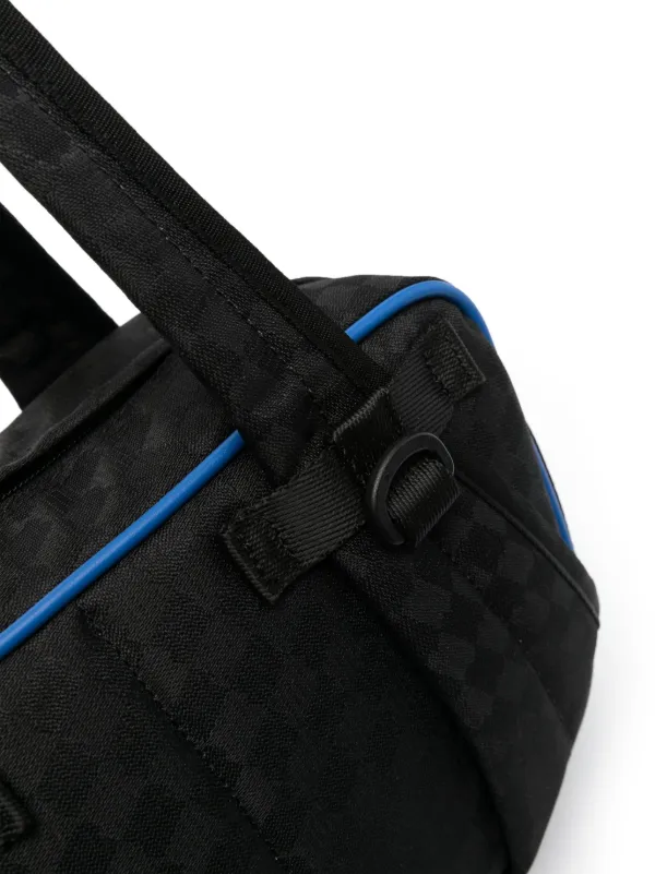Ader Error Rei Checked Tote Bag | Black | FARFETCH JO