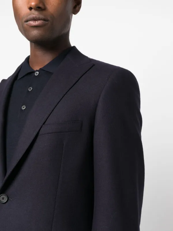 Tonello single-breasted virgin-wool Blazer - Farfetch