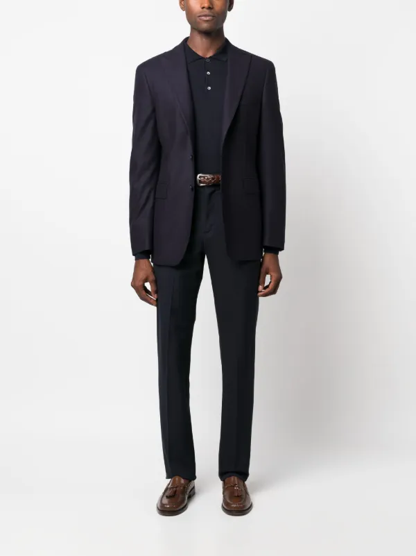 Tonello single-breasted virgin-wool Blazer - Farfetch