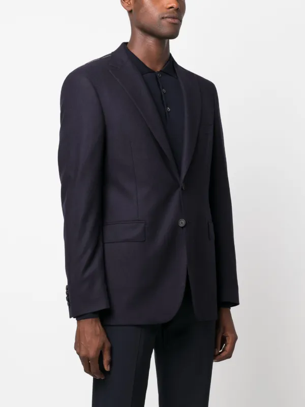 Tonello single-breasted virgin-wool Blazer - Farfetch