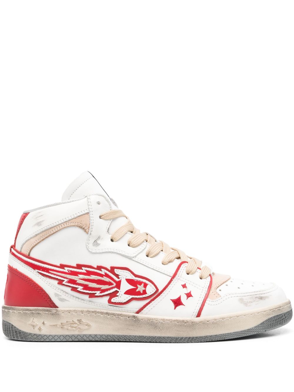 EJ EGG Rocket high-top sneakers