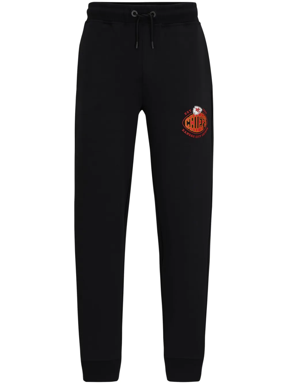 Hugo Boss Boss X Nfl Cotton Blend Joggers In Black