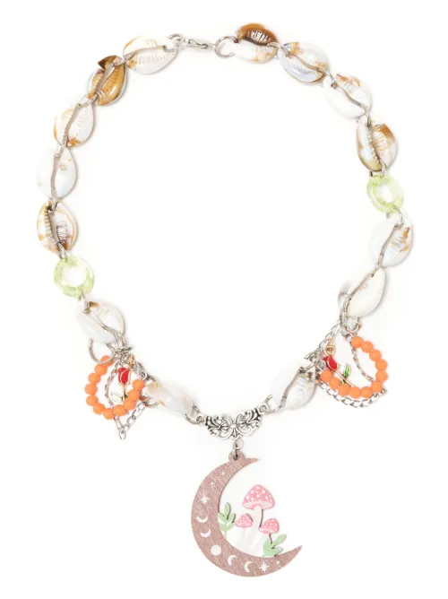 Collier serti de coquillages - Amir Slama - Modalova
