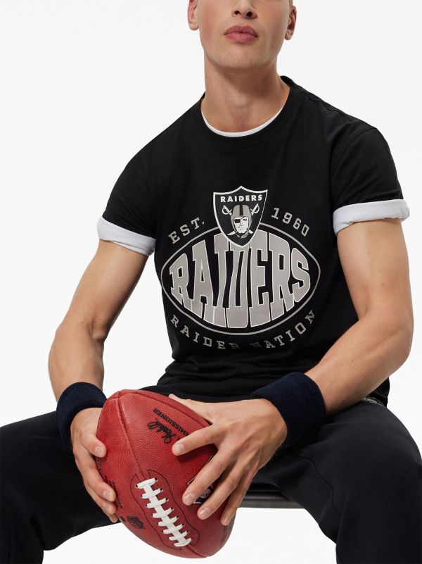 BOSS x NFL Raiders-print Jersey T-shirt - Farfetch