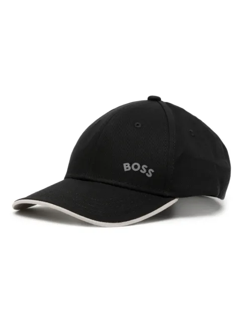 BOSS logo-print baseball cap