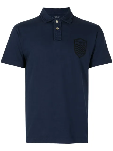 Osklen graphic-print cotton polo shirt