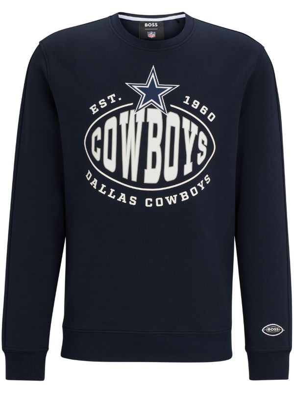 Boss Men's Dallas Cowboys NFL Hoodie - Blue - Size Small - Dark Blue