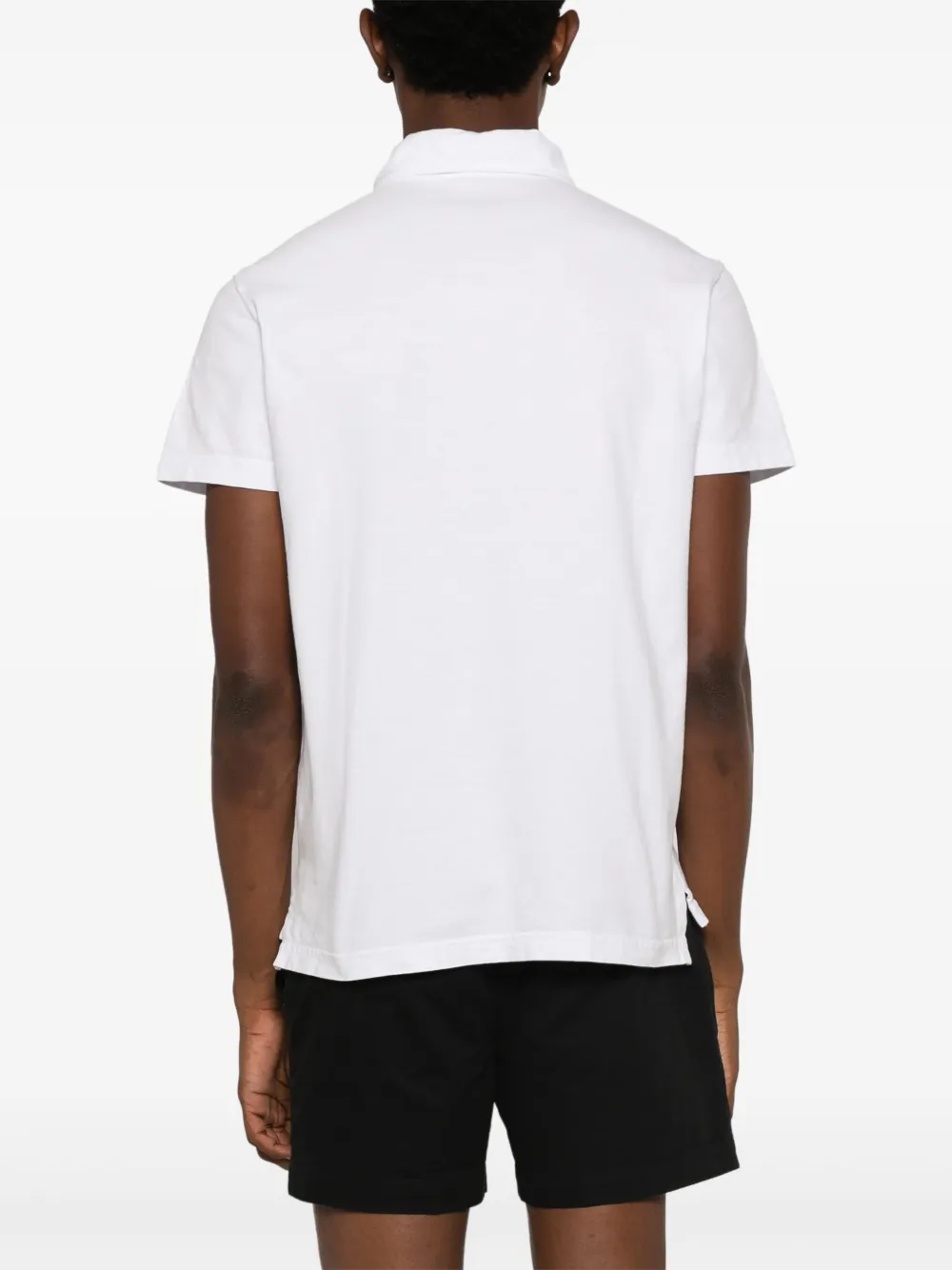 Osklen Katoenen poloshirt met print Wit