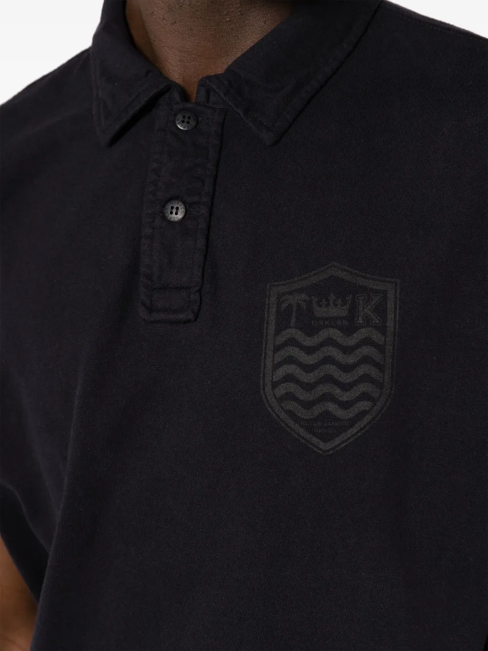 Osklen Katoenen poloshirt Zwart