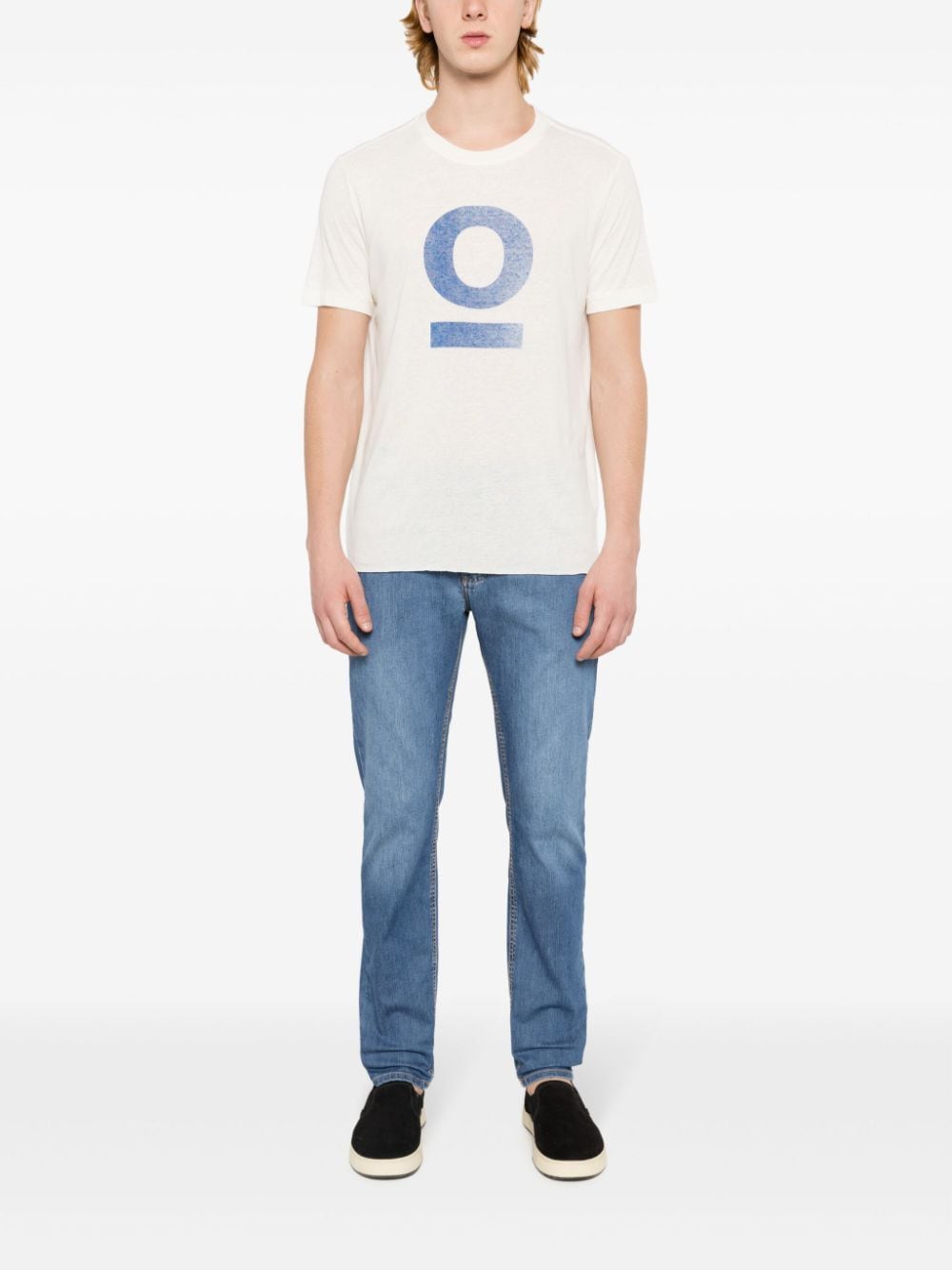 Osklen T-shirt met print - Wit