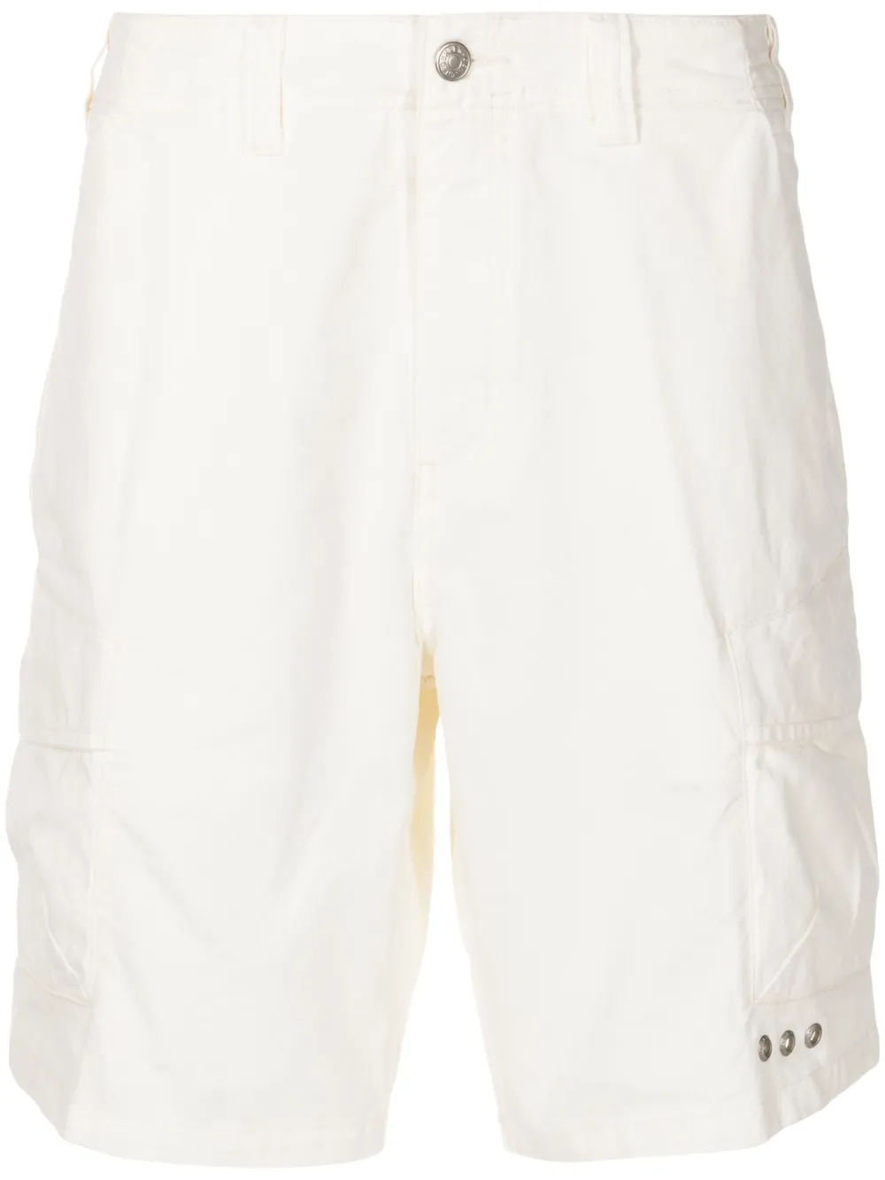 Osklen Katoenen bermuda shorts met ringlets Wit