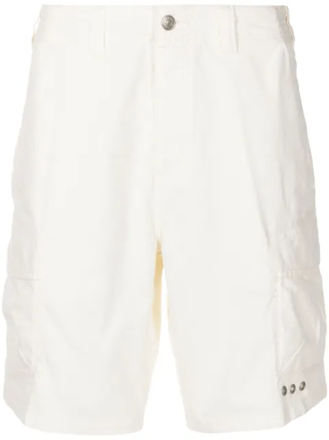 Osklen eyelet-detail cotton bermuda shorts