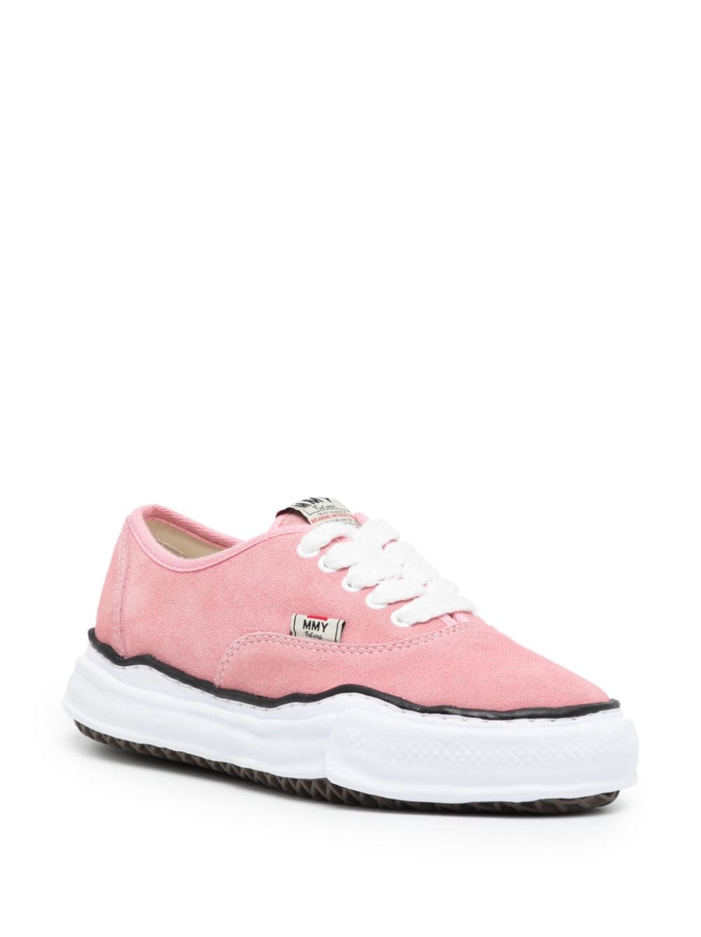 Shop Miharayasuhiro Baker Og Suede Sneakers In Pink