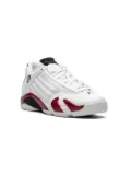 Jordan Kids Air Jordan 14 Retro ""Candy Cane"" sneakers - White